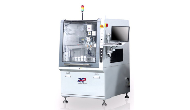 At-c500-b3 triaxial selective coating machine